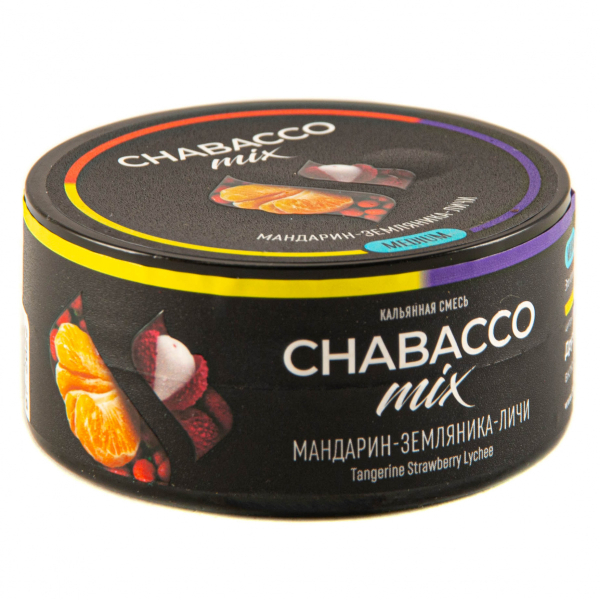 Смесь Chabacco Mix Medium Tangerine Strawberry Lychee  25 гр в Санкт-Петербурге