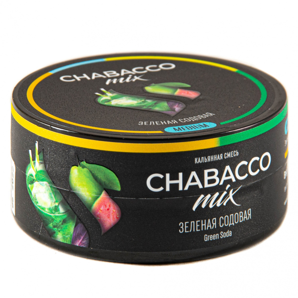 Смесь Chabacco Mix Medium Green Soda  25 гр в Санкт-Петербурге