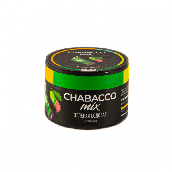 Смесь Chabacco Mix Medium Green Soda  50 гр в Санкт-Петербурге