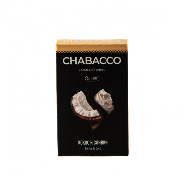 Смесь Chabacco Mix Medium Crème De Coco  50 гр в Санкт-Петербурге