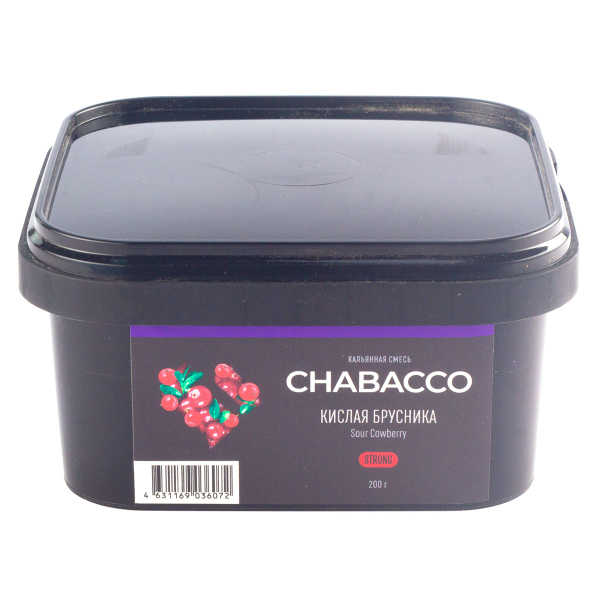Смесь Chabacco Strong Sour Cowberry  200 гр в Санкт-Петербурге