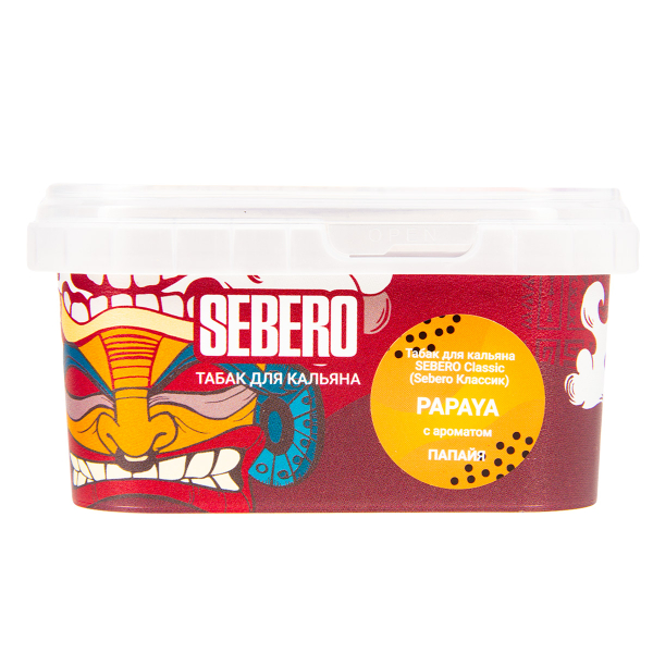 Табак Sebero Papaya  200 грамм в Санкт-Петербурге