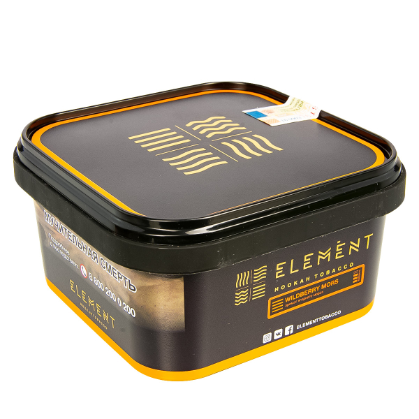 Табак Element Земля Wildberry Mors  200 грамм в Санкт-Петербурге