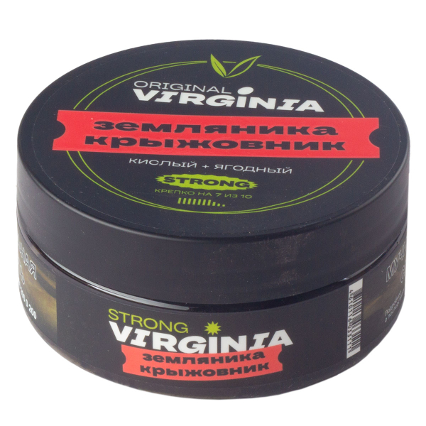 Табак Original Virginia Strong Земляника Крыжовник  100 грамм в Санкт-Петербурге