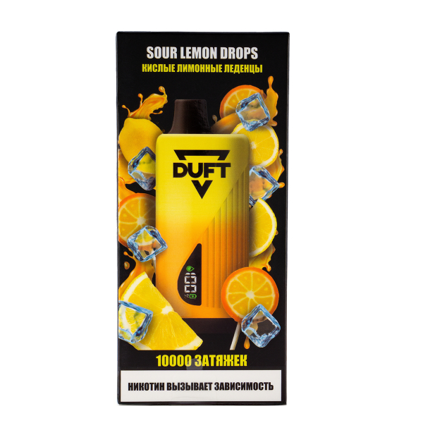 Электронка Duft Sour Lemon Drops (10000 Затяжек) в Санкт-Петербурге