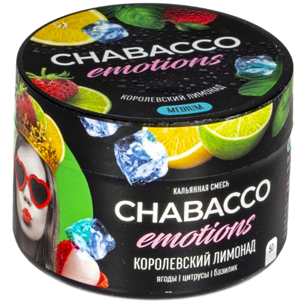 Смесь Chabacco Mix Medium Royal Lemonade  50 гр в Санкт-Петербурге