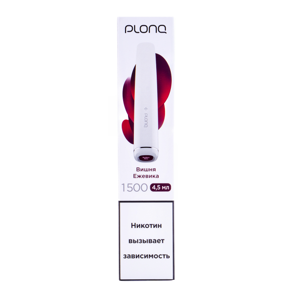 Электронка Plonq Plus Вишня Ежевика (1500 Затяжек) 20 Мг в Санкт-Петербурге