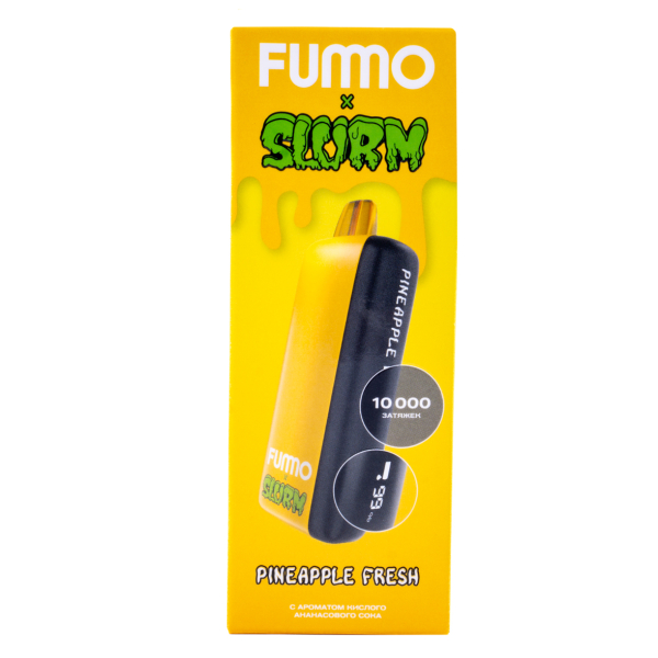 Электронка Fummo Indic Slurm Кислый Ананасовый Сок (10 000 Затяжек) в Санкт-Петербурге