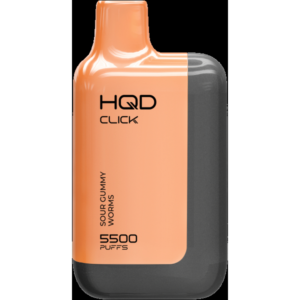 POD-система Hqd Click Устройство + Картридж Кислые Мармеладные Червячки (5500 Затяжек) в Санкт-Петербурге