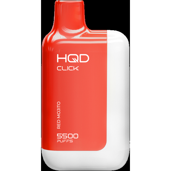 POD-система Hqd Click Устройство + Картридж Красный Мохито (5500 Затяжек) в Санкт-Петербурге