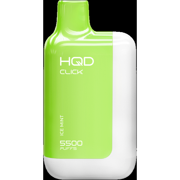 POD-система Hqd Click Устройство + Картридж Ледяная Мята (5500 Затяжек) в Санкт-Петербурге