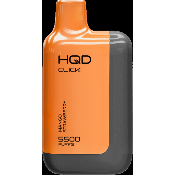 POD-система Hqd Click Устройство + Картридж Манго Клубника (5500 Затяжек) в Санкт-Петербурге