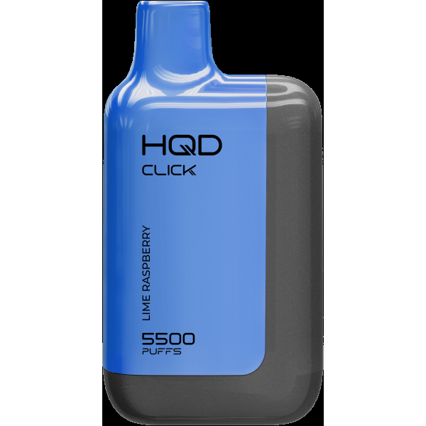 POD-система Hqd Click Устройство + Картридж Лайм Малина (5500 Затяжек) в Санкт-Петербурге