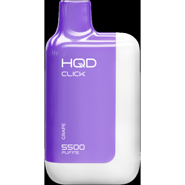 POD-система Hqd Click Устройство + Картридж Виноград (5500 Затяжек) в Санкт-Петербурге