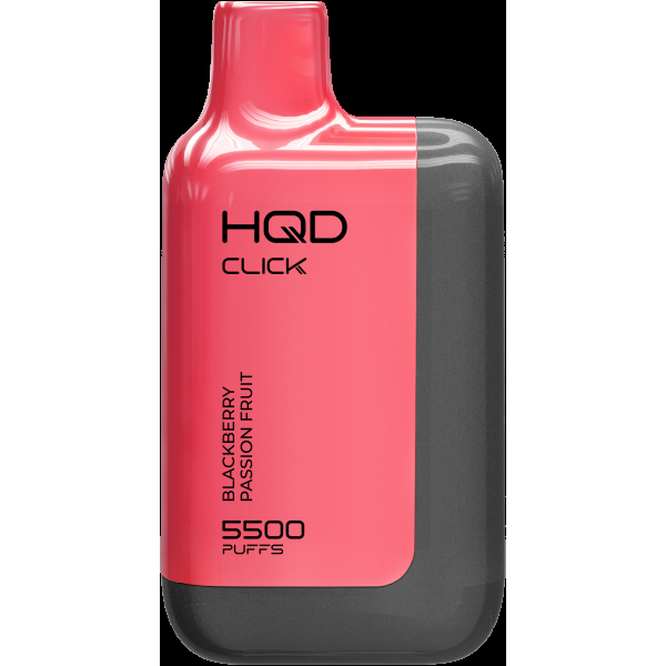 POD-система Hqd Click Устройство + Картридж Ежевика Мараккуйя (5500 Затяжек) в Санкт-Петербурге