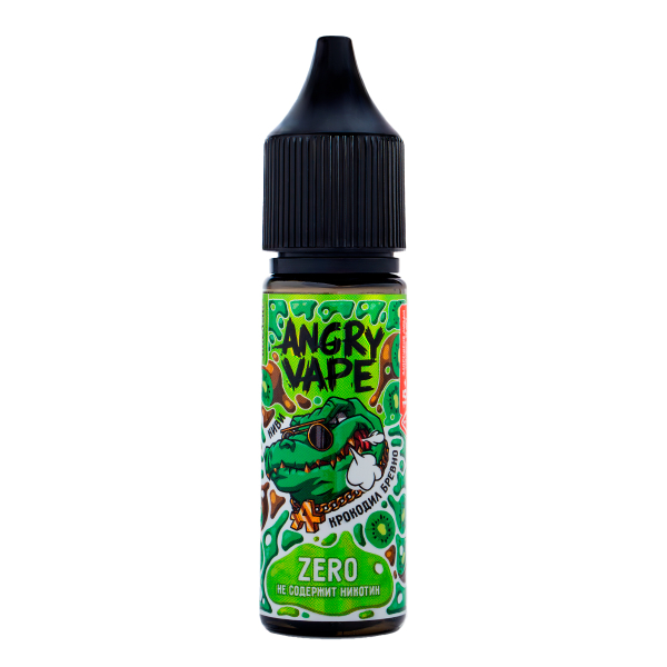Жидкость Angry Vape Zero Крокодил Бревно 30 Мл в Санкт-Петербурге