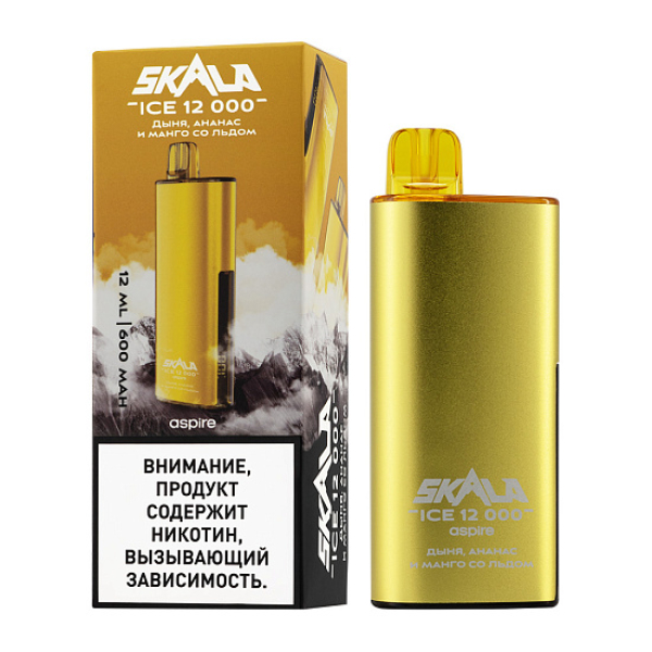 Электронка Skala Ice 12000 Дыня,Ананас И Манго Со Льдом в Санкт-Петербурге