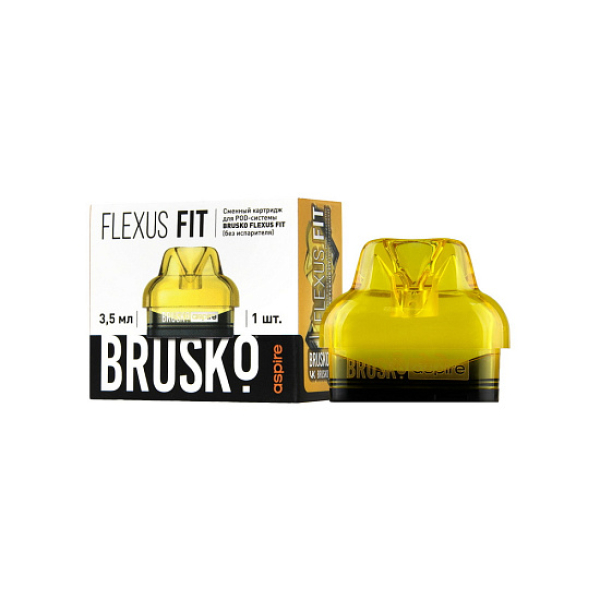 Сменный Картридж Brusko Flexus Fit (Жёлтый) 3,5 Мл, Упак. 1Шт в Санкт-Петербурге