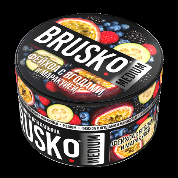 Смесь Brusko Фейхоа С Ягодами И Маракуйей (Medium)  250 гр в Санкт-Петербурге
