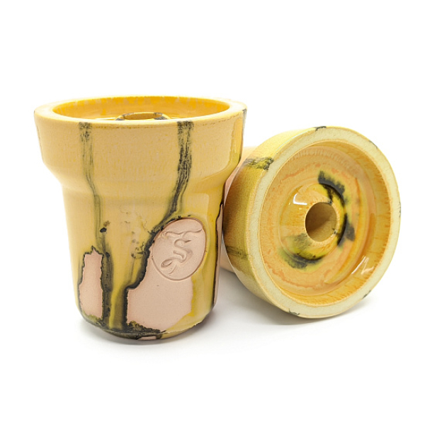 Чаша St Bowls Phunnel Glaze Желтая С Полосками в Санкт-Петербурге