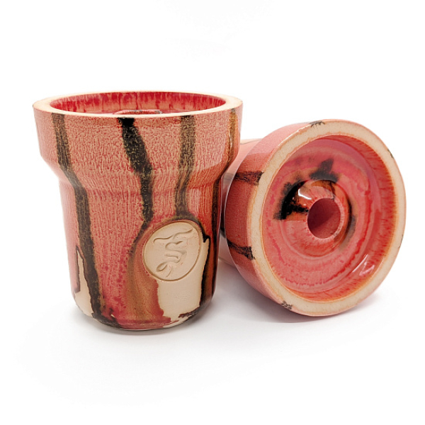 Чаша St Bowls Phunnel Glaze Красная С Полосками в Санкт-Петербурге
