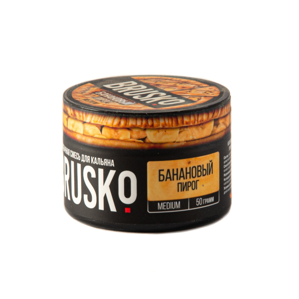 Смесь Brusko Strong Банановый Пирог  50 гр в Санкт-Петербурге