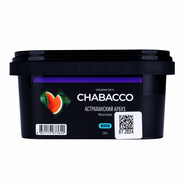 Смесь Chabacco Medium Watermelon Astrakhan  200 гр в Санкт-Петербурге