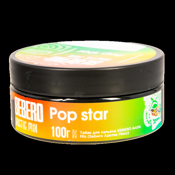 Табак Sebero Arctic Mix Pop Star  100 грамм в Санкт-Петербурге