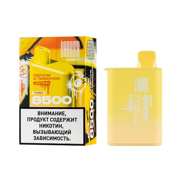 Электронка Dabbler Turbo Персик С Лимоном 8500 затяжек в Санкт-Петербурге
