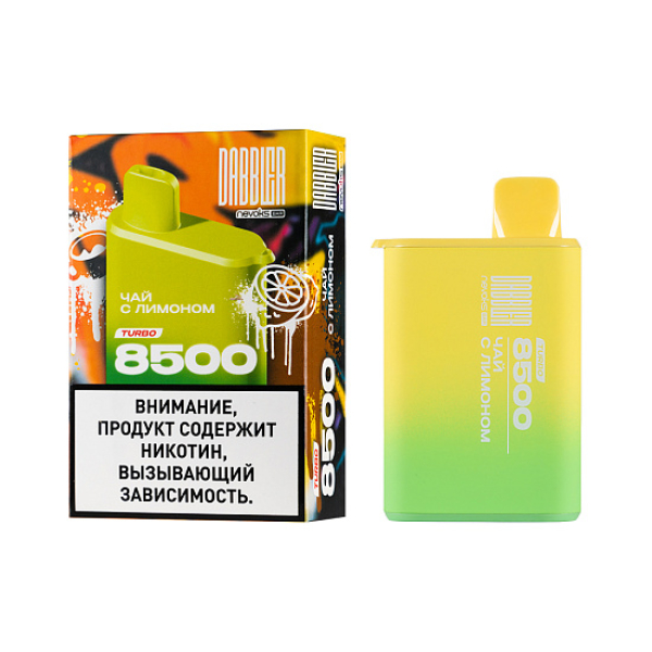 Электронка Dabbler Turbo Чай С Лимоном 8500 затяжек в Санкт-Петербурге