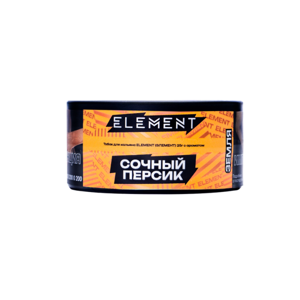 Табак Element Земля Rich Peach 25 грамм в Санкт-Петербурге