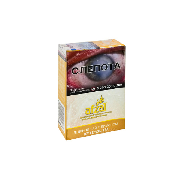 Табак Afzal Icy Lemon Tea 40 грамм  в Санкт-Петербурге