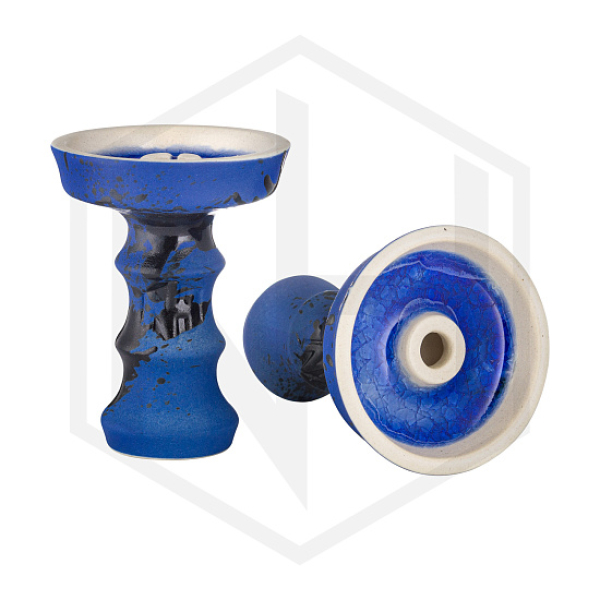 Чаша Nejn Lotus Matt Blue Голубая для кальяна в Санкт-Петербурге