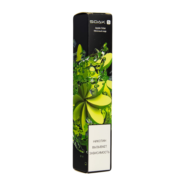 ЭСДН SOAK S Apple Cider 3500 тяг в Санкт-Петербурге
