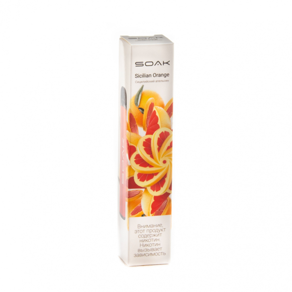 ЭСДН SOAK X Sicilian Orange 2200 тяг в Санкт-Петербурге