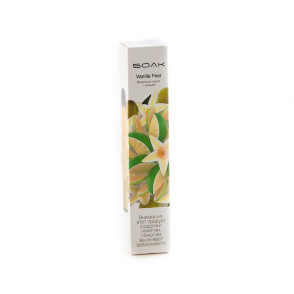 ЭСДН SOAK X Vanilla Pear 2200 тяг в Санкт-Петербурге