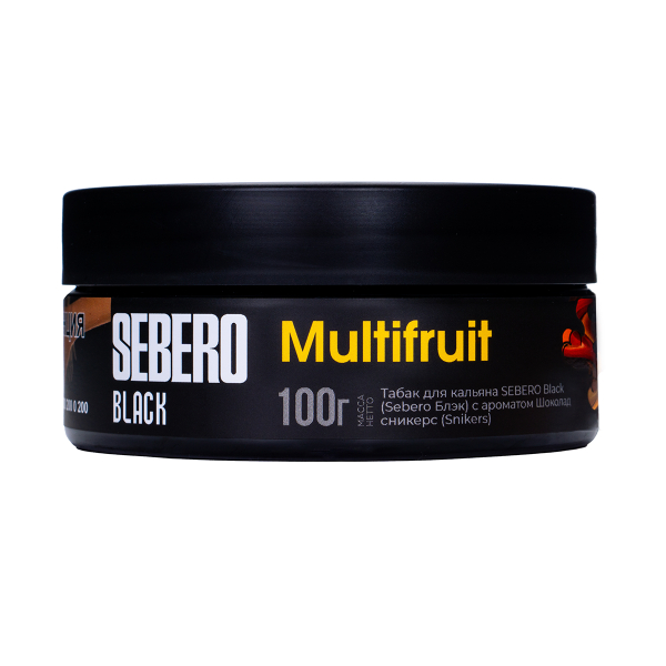 Табак Sebero Black Multifruit 100 грамм в Санкт-Петербурге