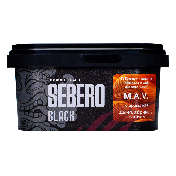 Табак Sebero Black M.a.v. 200 грамм в Санкт-Петербурге