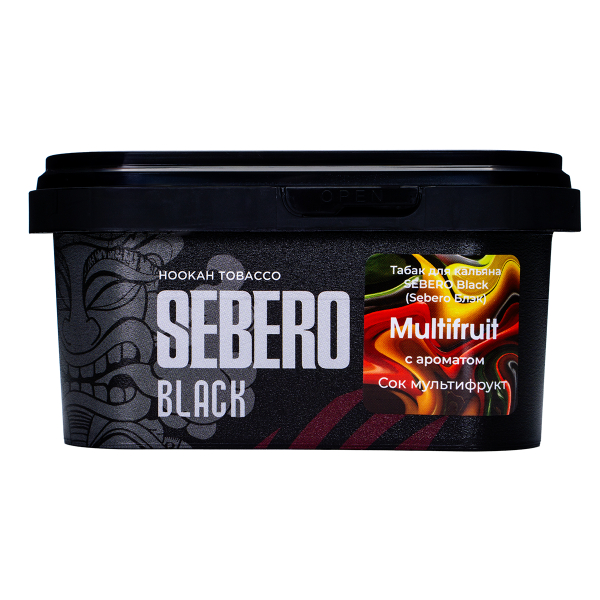 Табак Sebero Black Multifruit 200 грамм в Санкт-Петербурге