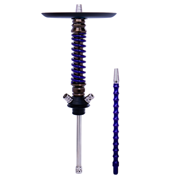 Кальян Mamay Customs Coilovers Mini Бронза Фиолетовый Лак в Санкт-Петербурге