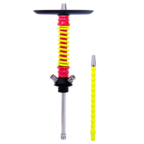 Кальян Mamay Customs Coilovers Mini Розово Жёлтый Флюр в Санкт-Петербурге