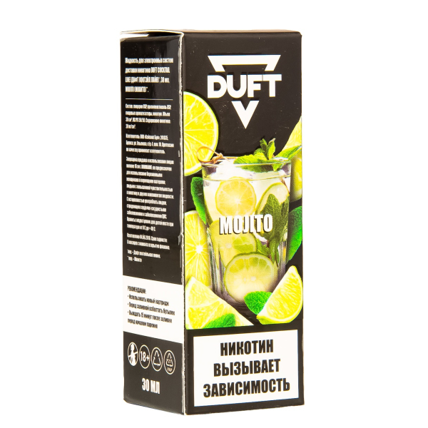 Жидкость Duft Cocktails Line Salt Mojito 30 Мл в Санкт-Петербурге