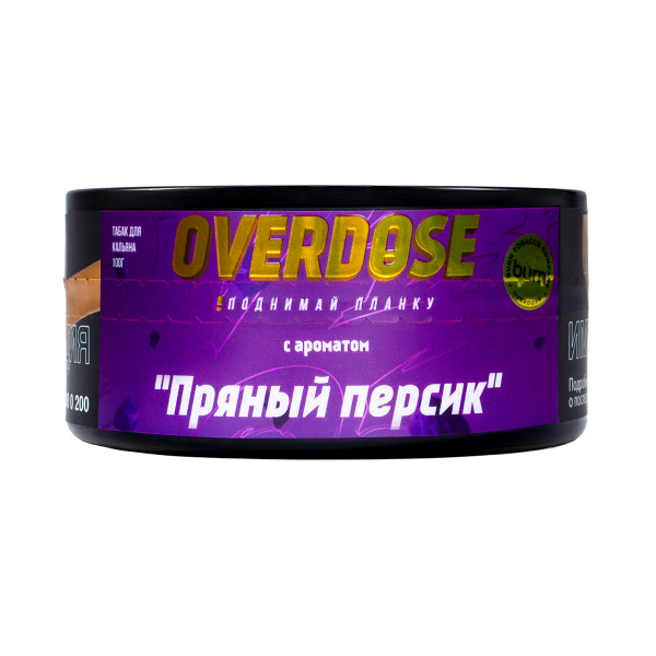 Табак Overdose Kashmir Peach 100 грамм в Санкт-Петербурге