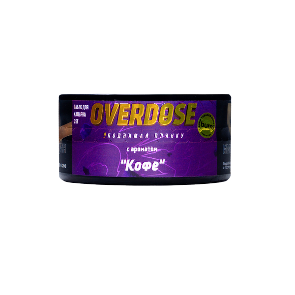 Табак Overdose Coffee 25 грамм в Санкт-Петербурге