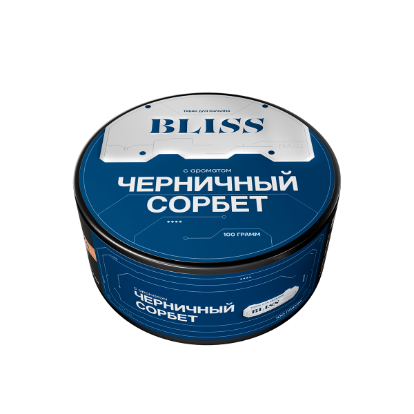 Табак Bliss Черничный Сорбет 100 грамм в Санкт-Петербурге