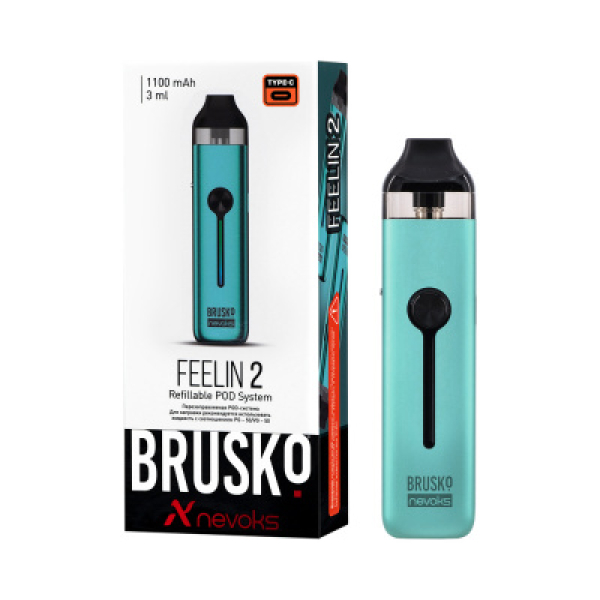 POD-система Brusko Feelin 2 Мятный в Санкт-Петербурге