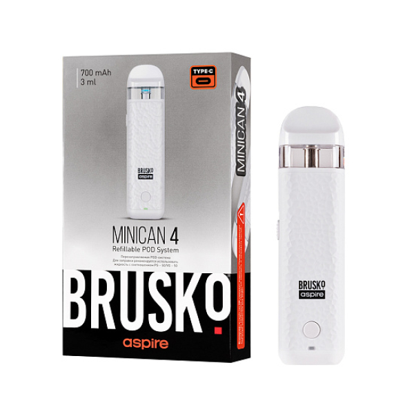 POD-система Brusko Minican 4 Белый в Санкт-Петербурге