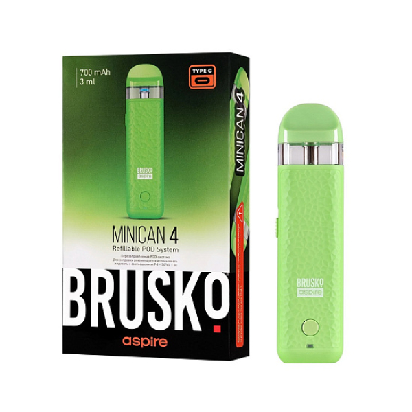 POD-система Brusko Minican 4 Зелёный в Санкт-Петербурге