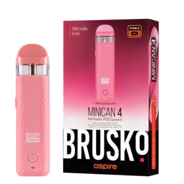 POD-система Brusko Minican 4 Розовый в Санкт-Петербурге