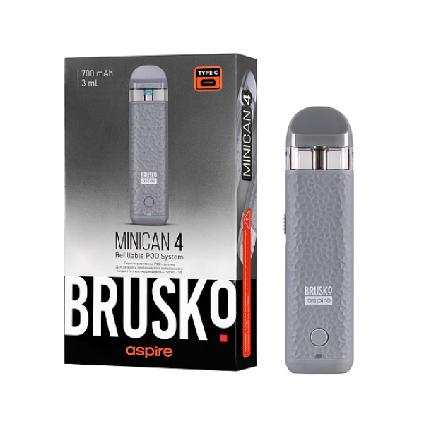 POD-система Brusko Minican 4 Серый в Санкт-Петербурге